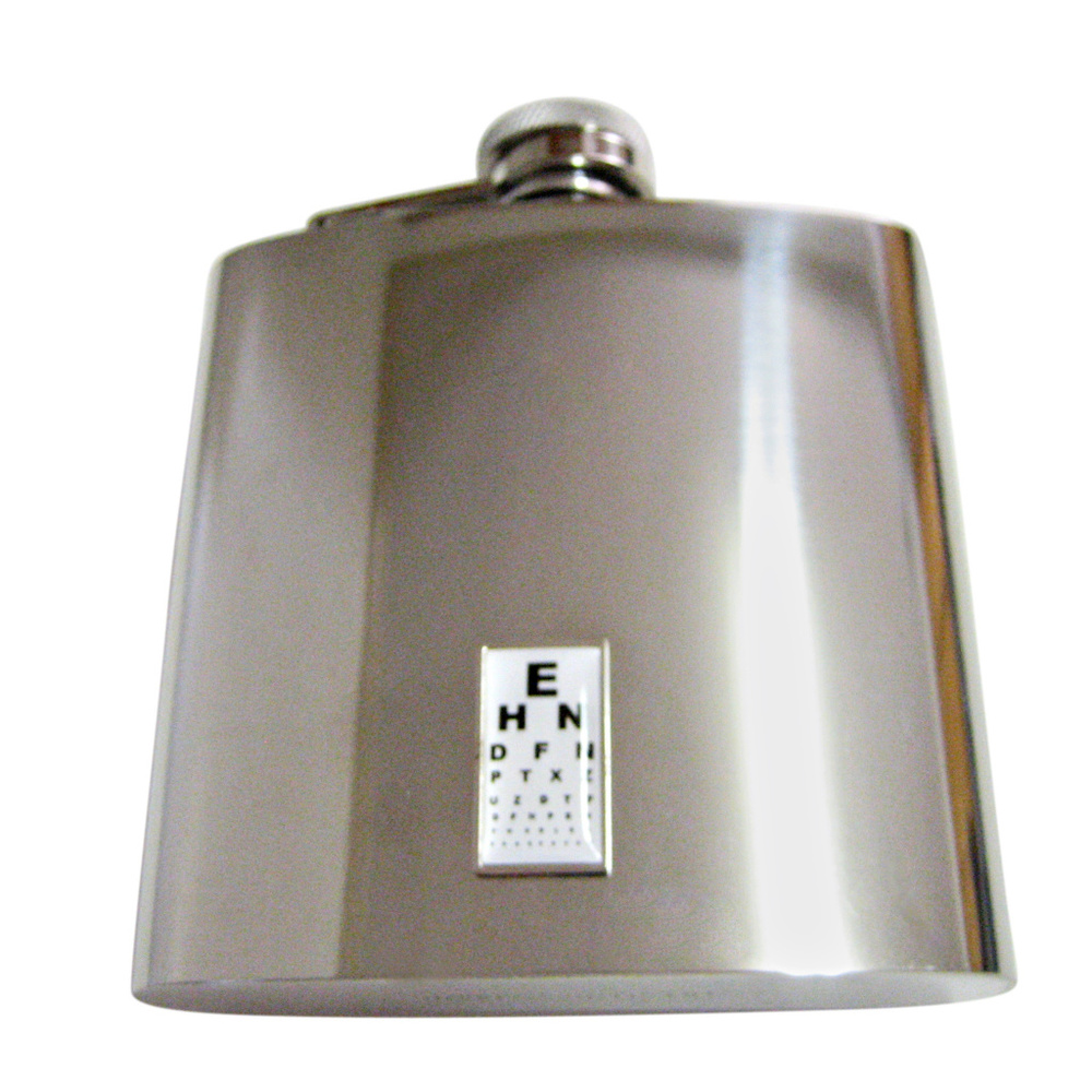 Rectangular Optometrist Large Flask - image 1